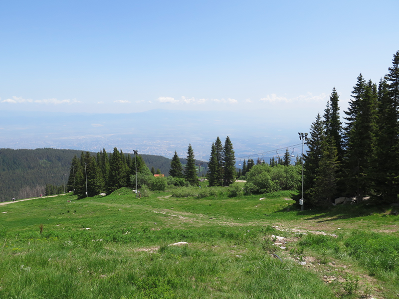 vitosha mountain sofia sommer