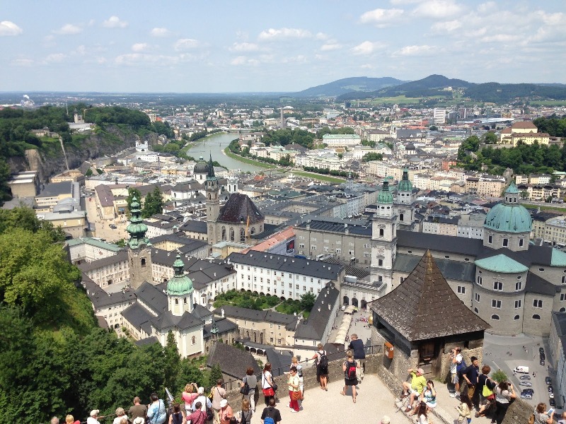 Salzburg Østrig Sommer