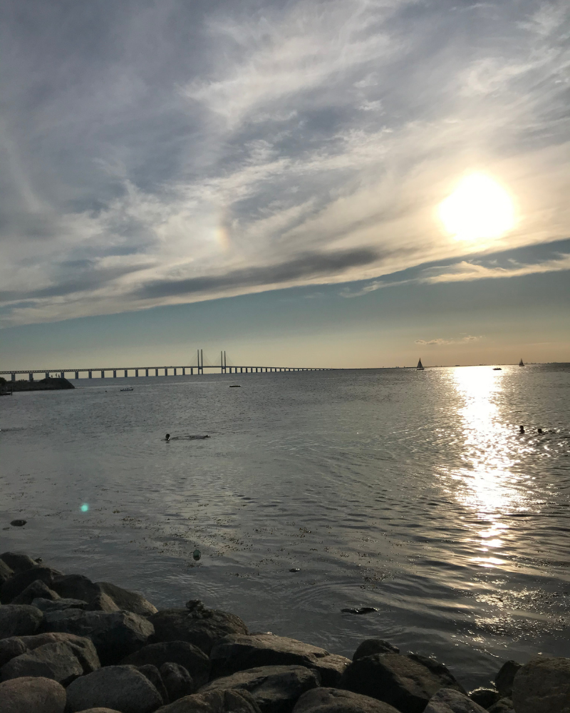 sibbarp strand øresundsbroen