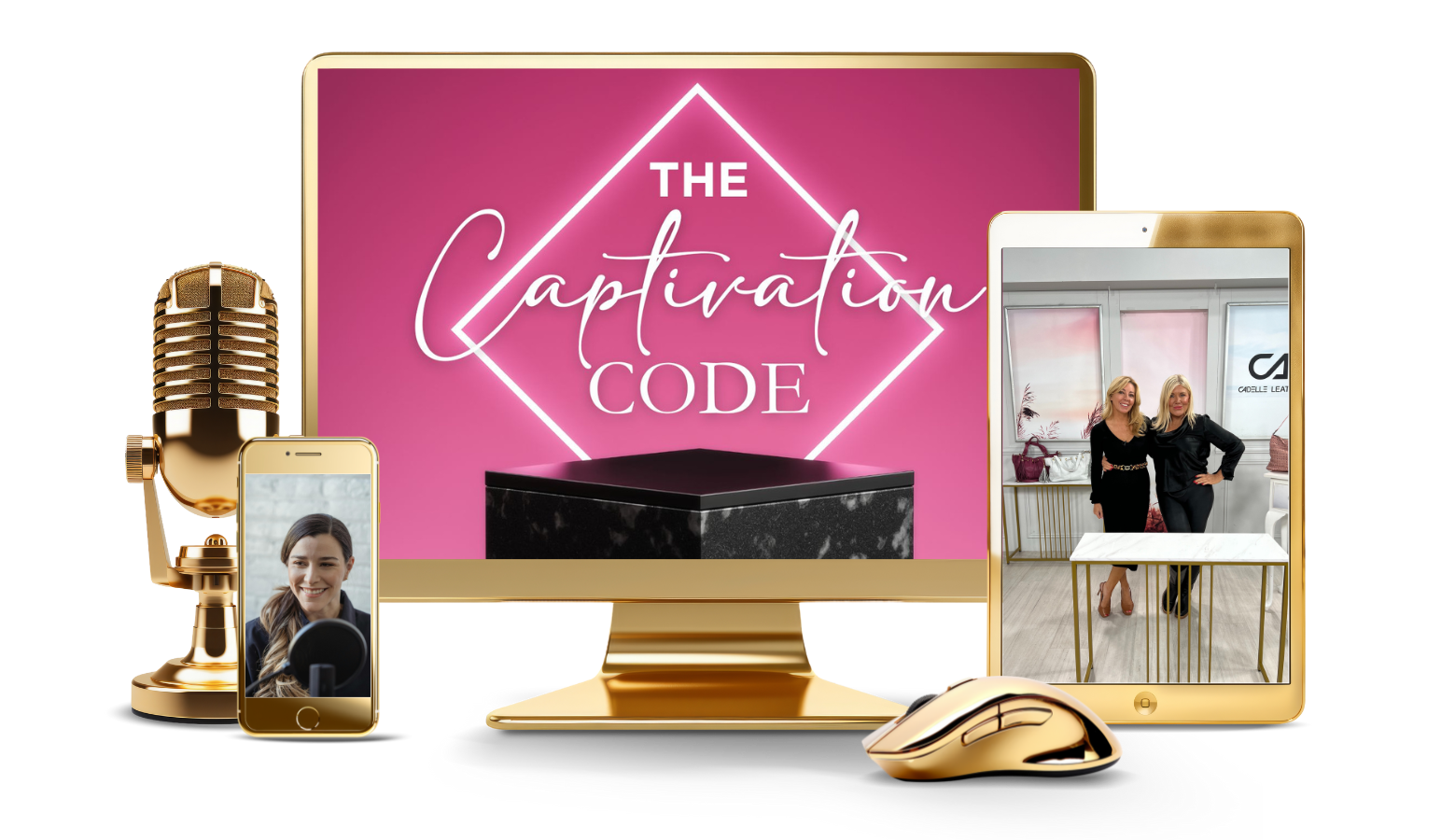 captivation code mockup