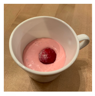 Strawberry coconut cream for a quick sugar- and dairy-free dessert.