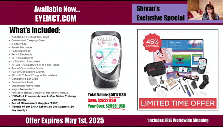 Seeing is Believing- The Microcurrent Method for Aging and Troubled Eyes wtih Rob Vanbergen 2025-04-24