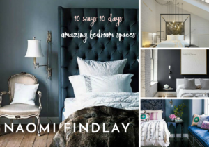 COVER 10 ways 10 days Amazing bedroom spaces
