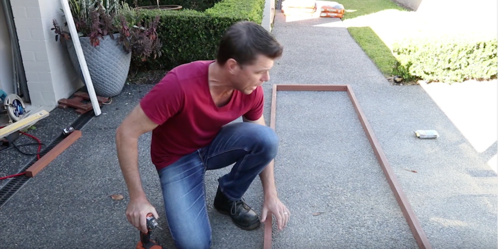 Building an espalier frame