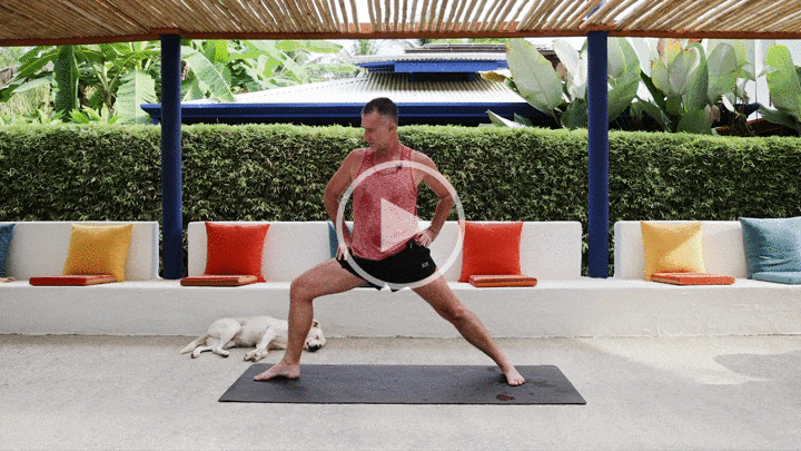 Series on how to - warrior 2 and muscle activations to prepare