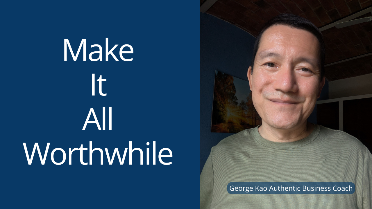 True abundance in every moment of business - George Kao