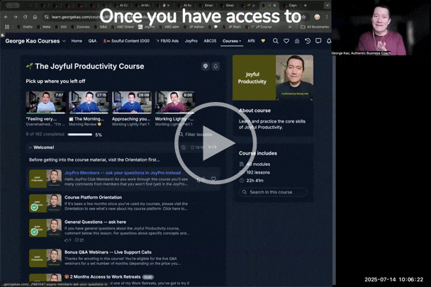 Why "watch" my courses when you can just chat with it -- get AI to be your personal tutor :)