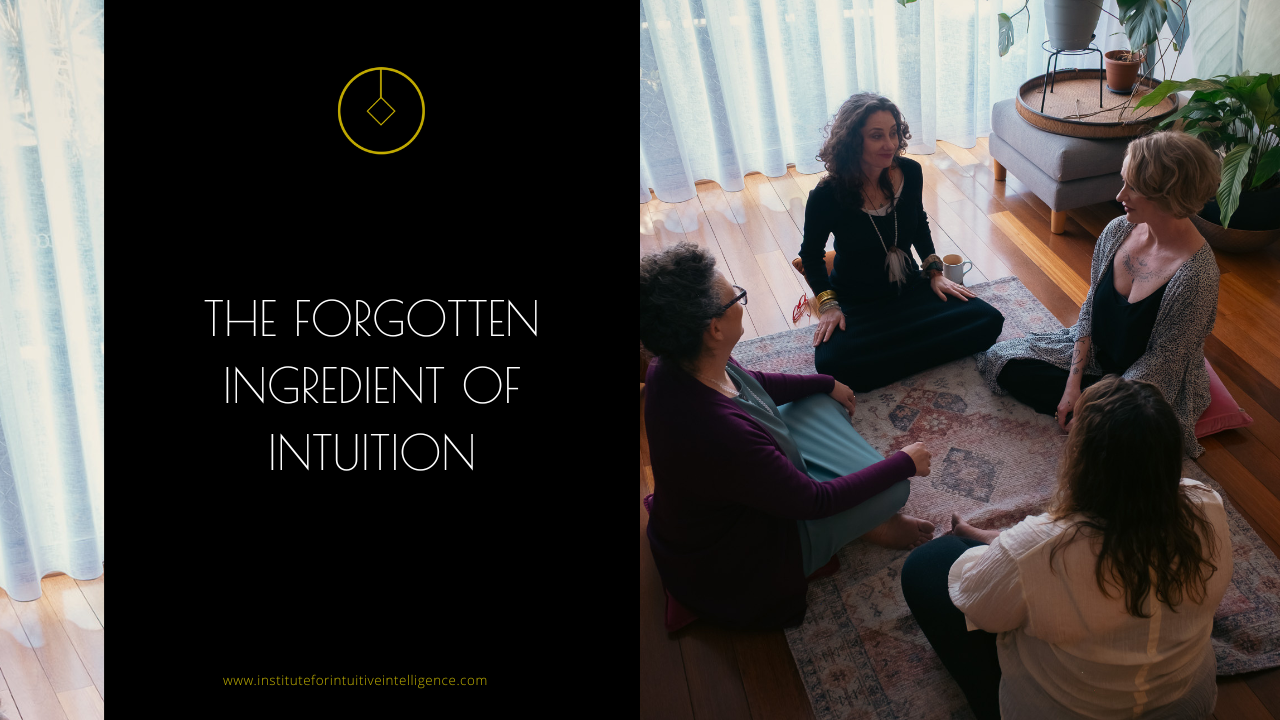 The Missing Piece of Intuition: Spiritual Self-Esteem Institute for ...