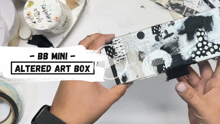 BB Mini Altered Art Box Preview
