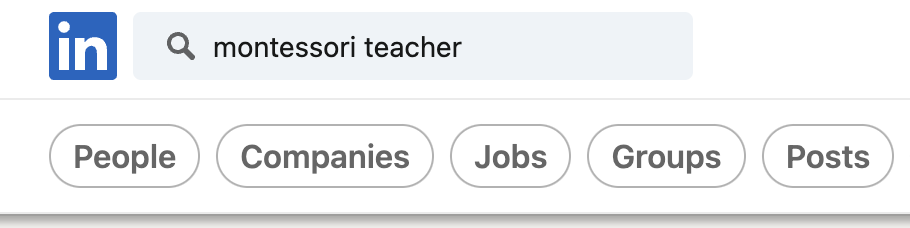 LinkedIn Search