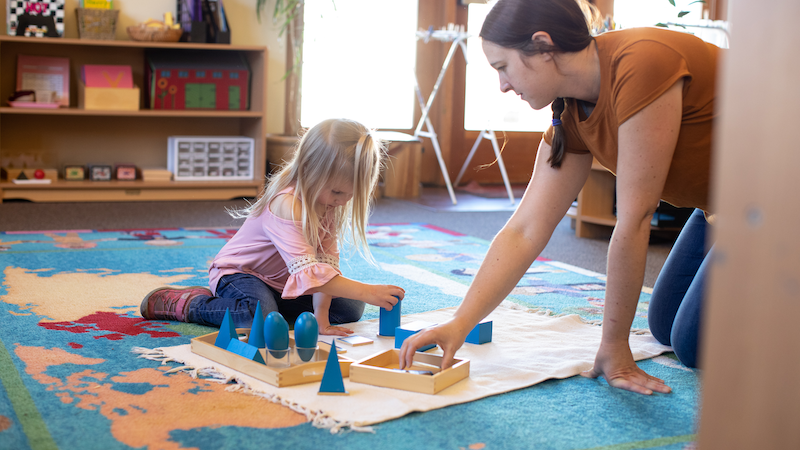 Montessori Guide - message