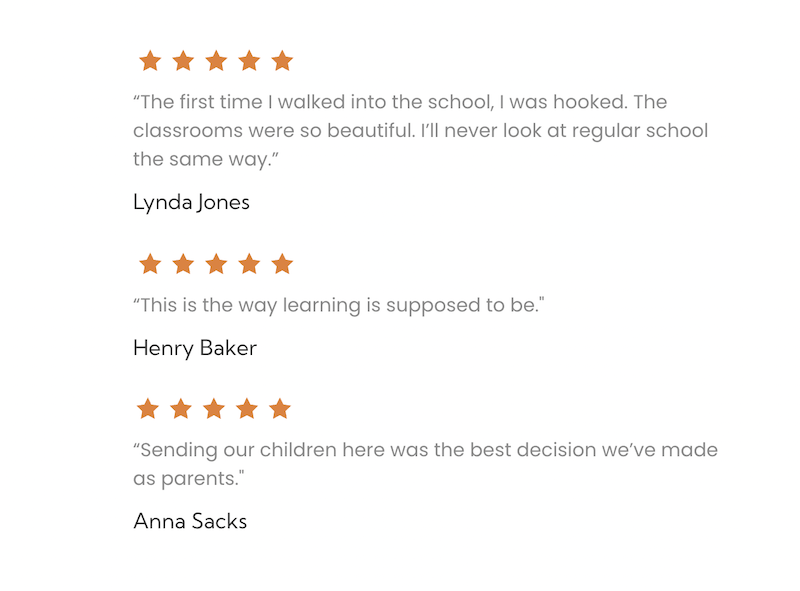 Testimonials