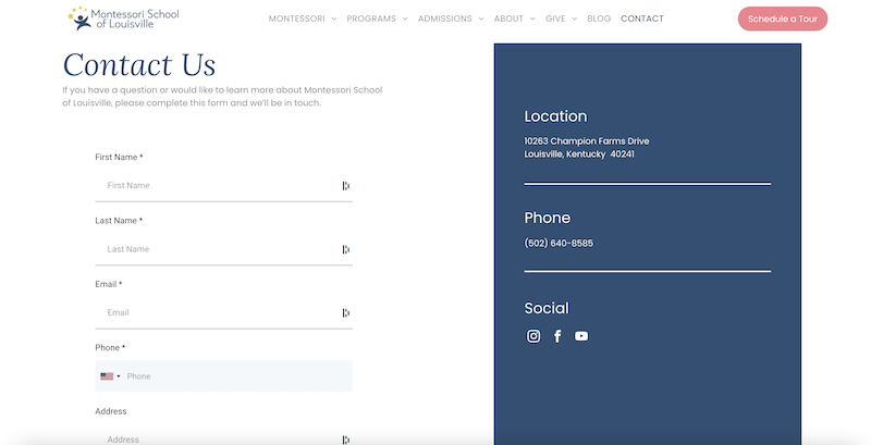 MSL inquiry form