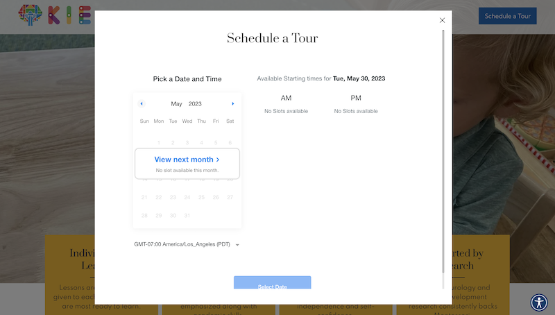KIE Schedule a Tour