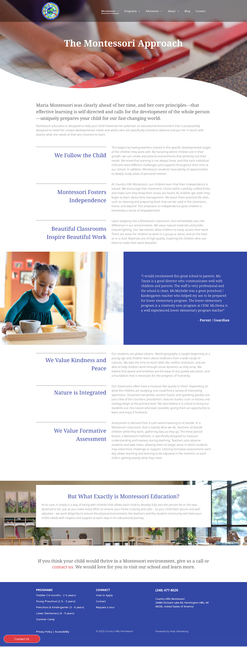 about montessori