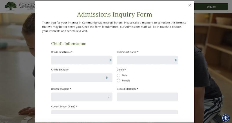 CMS contact after