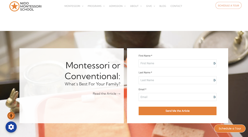 montessori vs conventional