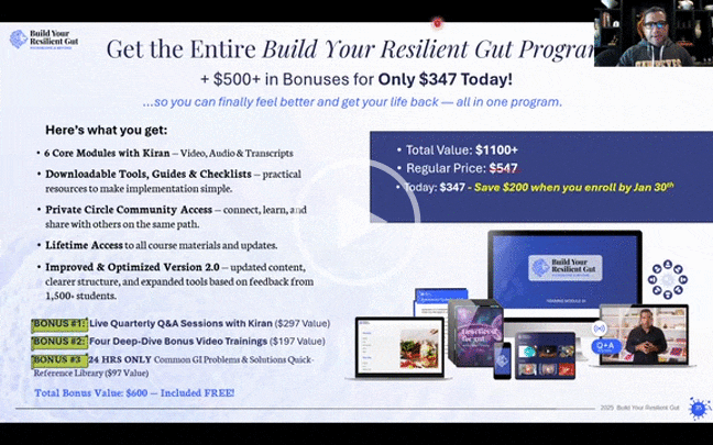 Stop Chasing Symptoms & Start Healing at the Source with Microbiologist with Kiran Krishnan 2026-01-27