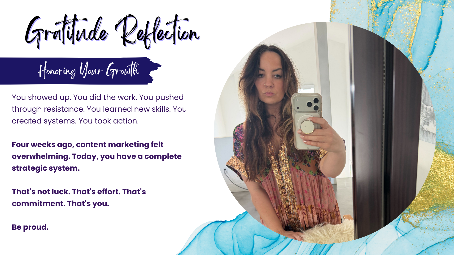 Gratitude and Module 1 Integration