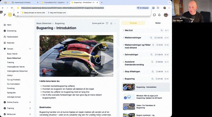 OnAdventure QA 2026-03-05 - 05 - Kajakenergi-indhold om træktag i fart og bugseringer