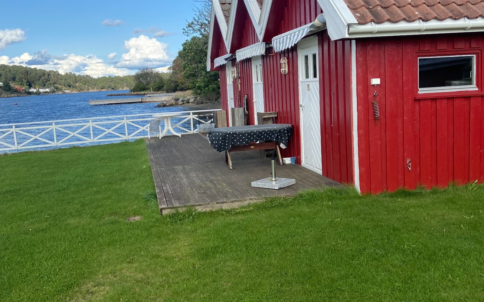 Felles plenområde ved flere boliger