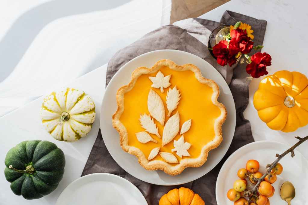 delectable baked pumpkin pie