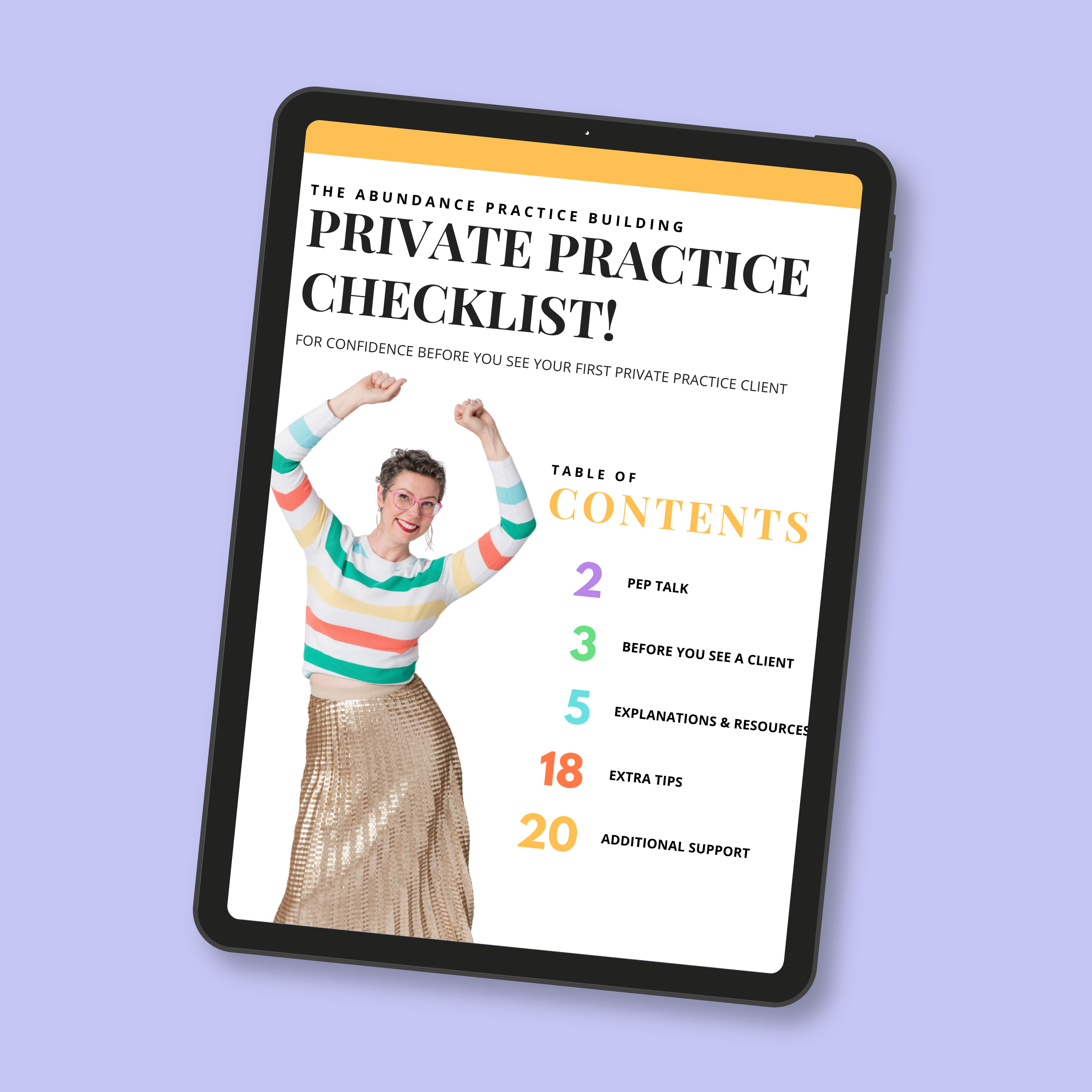 Private Practice Checklist