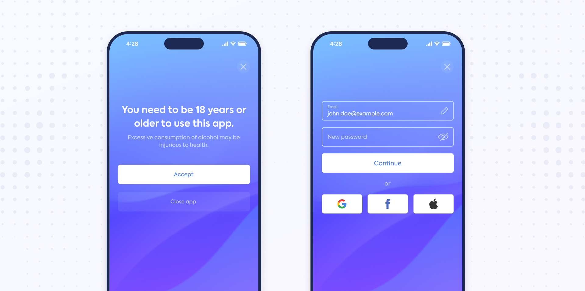 Mobile app access management overview