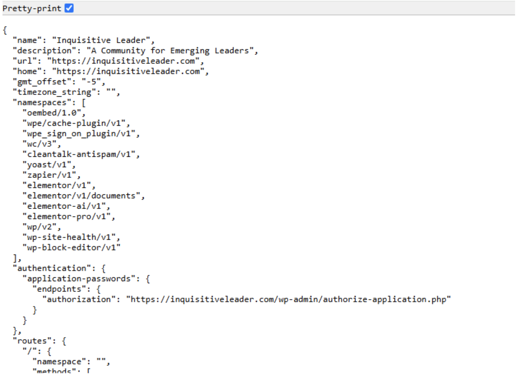 Pretty Links plugin settings for WordPress