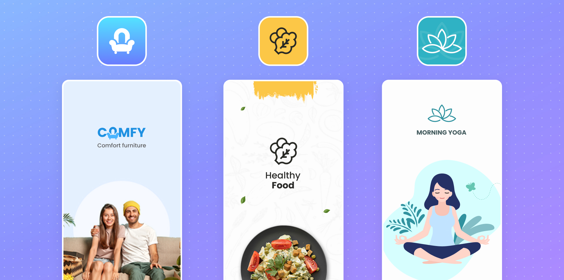 Mobile app design settings overview