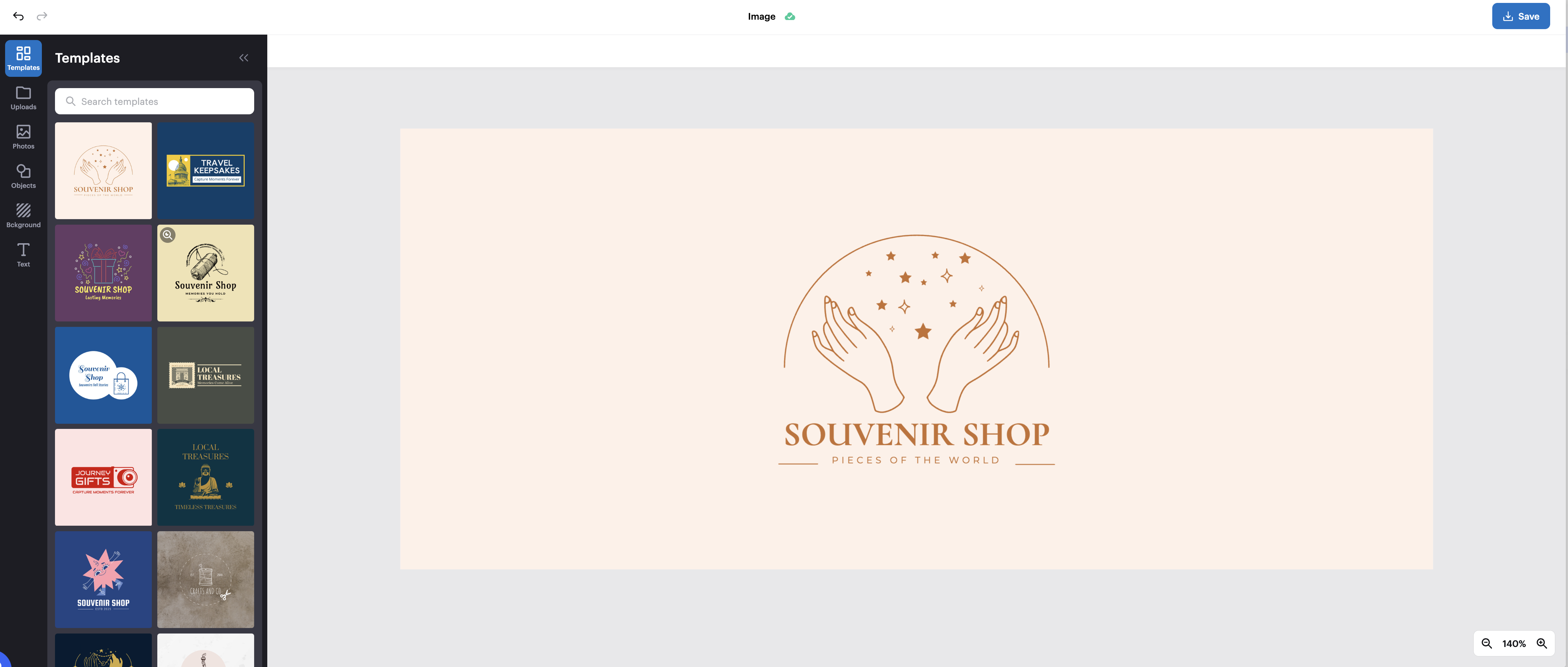 Mobile app custom page editing interface