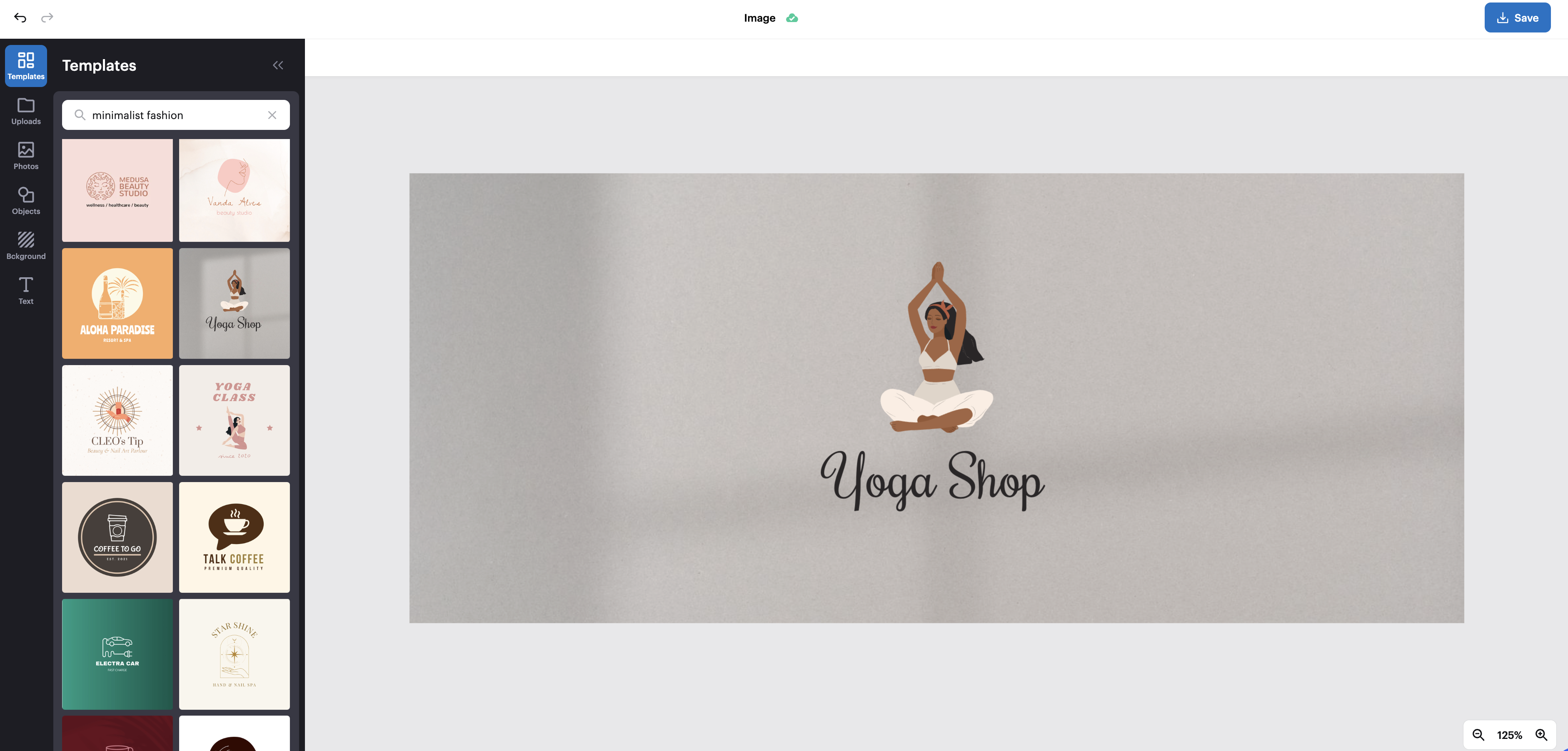 Vista view for mobile app posts