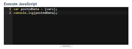 Link button URL field