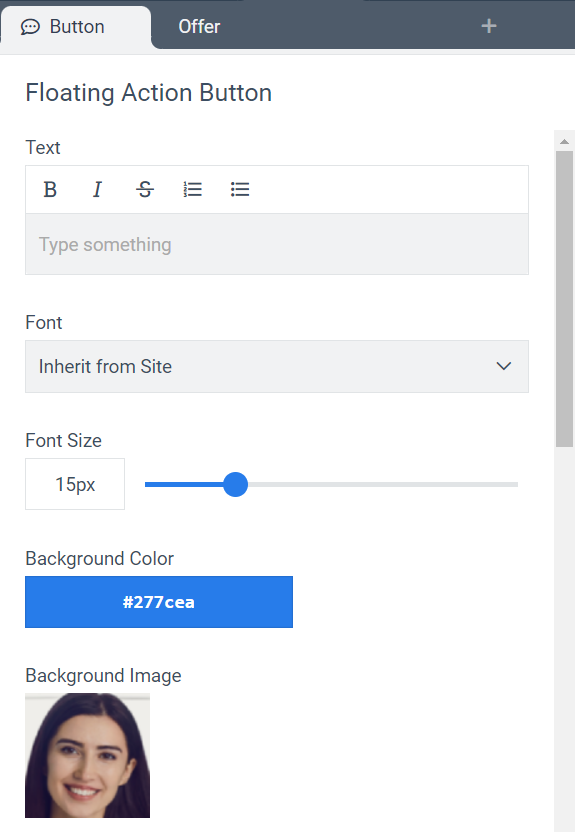 Chat bubble structure