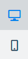 Desktop and mobile preview toggle