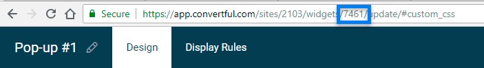 Custom CSS example