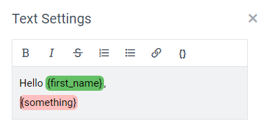 Shortcode validation