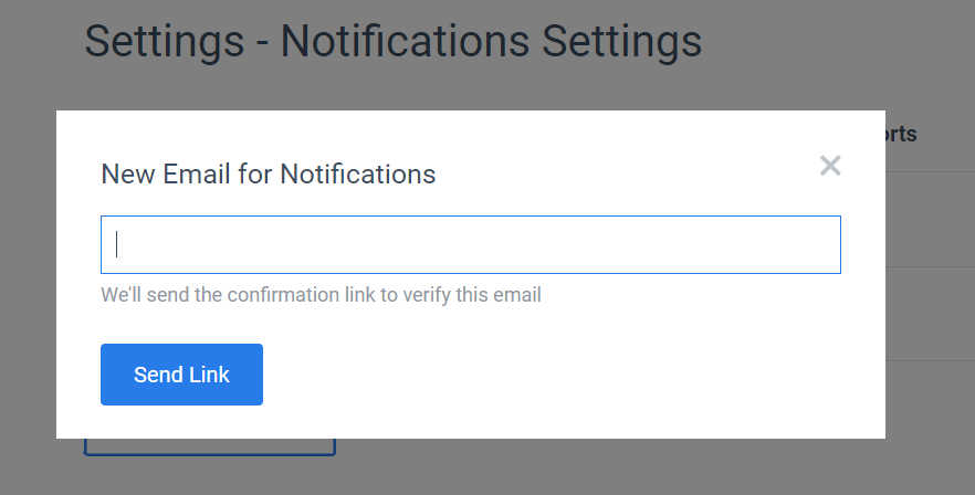 Add email address
