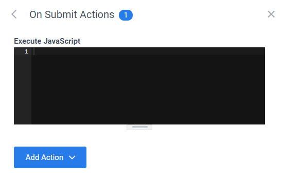 Execute JavaScript for optin tracking
