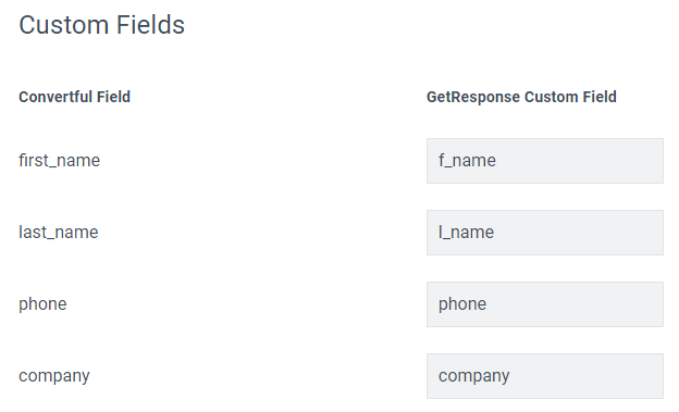 Widget submit actions