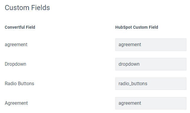 HubSpot OAuth connection