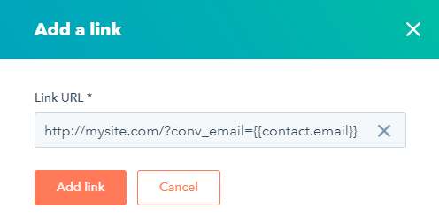 Widget configuration