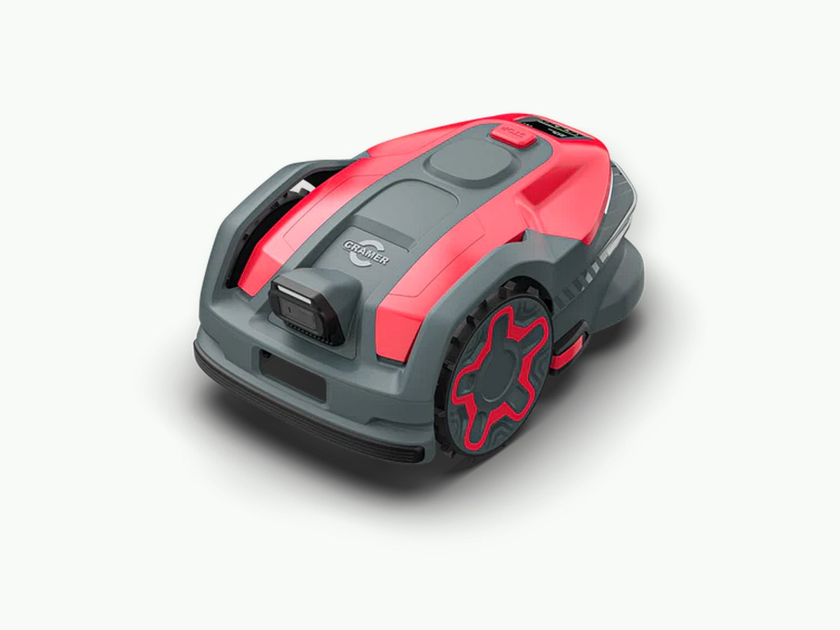 Cramer AiC1 robotplæneklipper Produktbillede af Cramer AiC1 kabelfri robotplæneklipper med RTKVision.