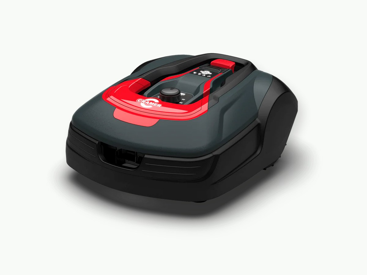 Cramer RM2000 robotplæneklipper Produktbillede af Cramer RM2000 robotplæneklipper til større græsplæner.