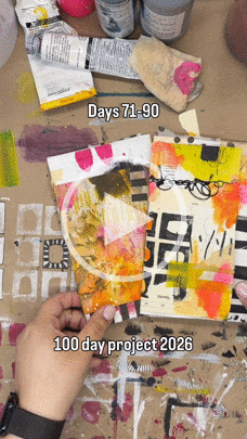 100day26 Journal 8 + 9 flip thru
