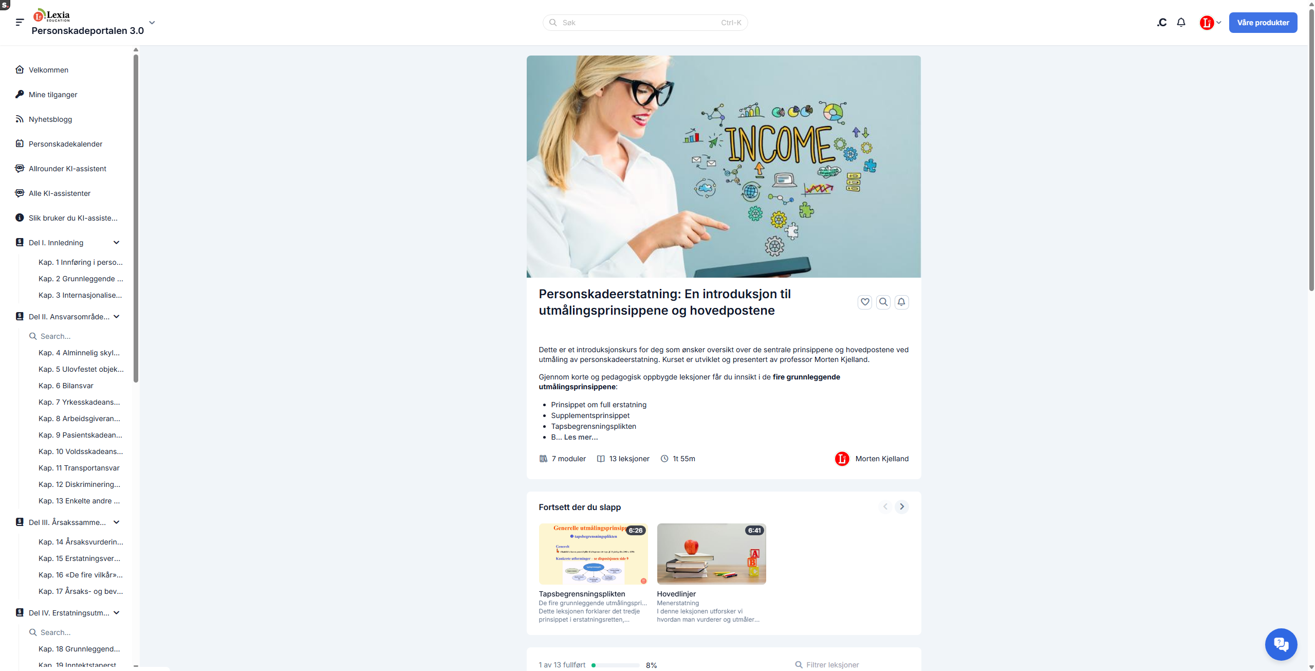 Personskadeportalen – filmer