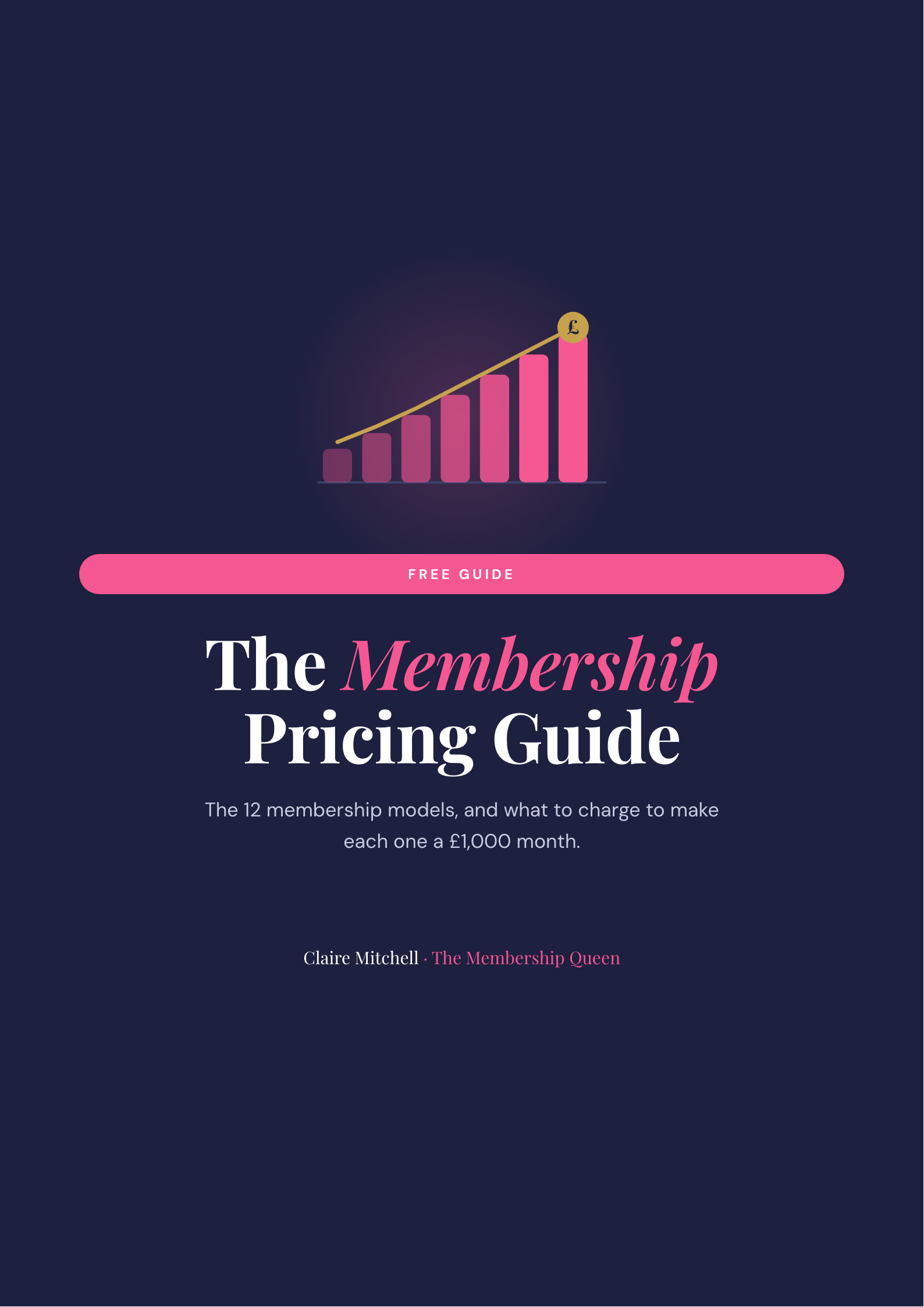 The Membership Pricing Guide