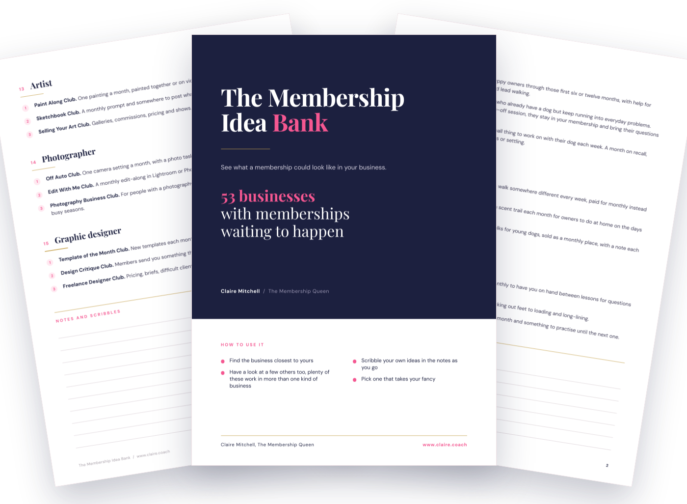 Membership Idea Bank
