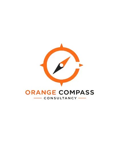 Orange Compass