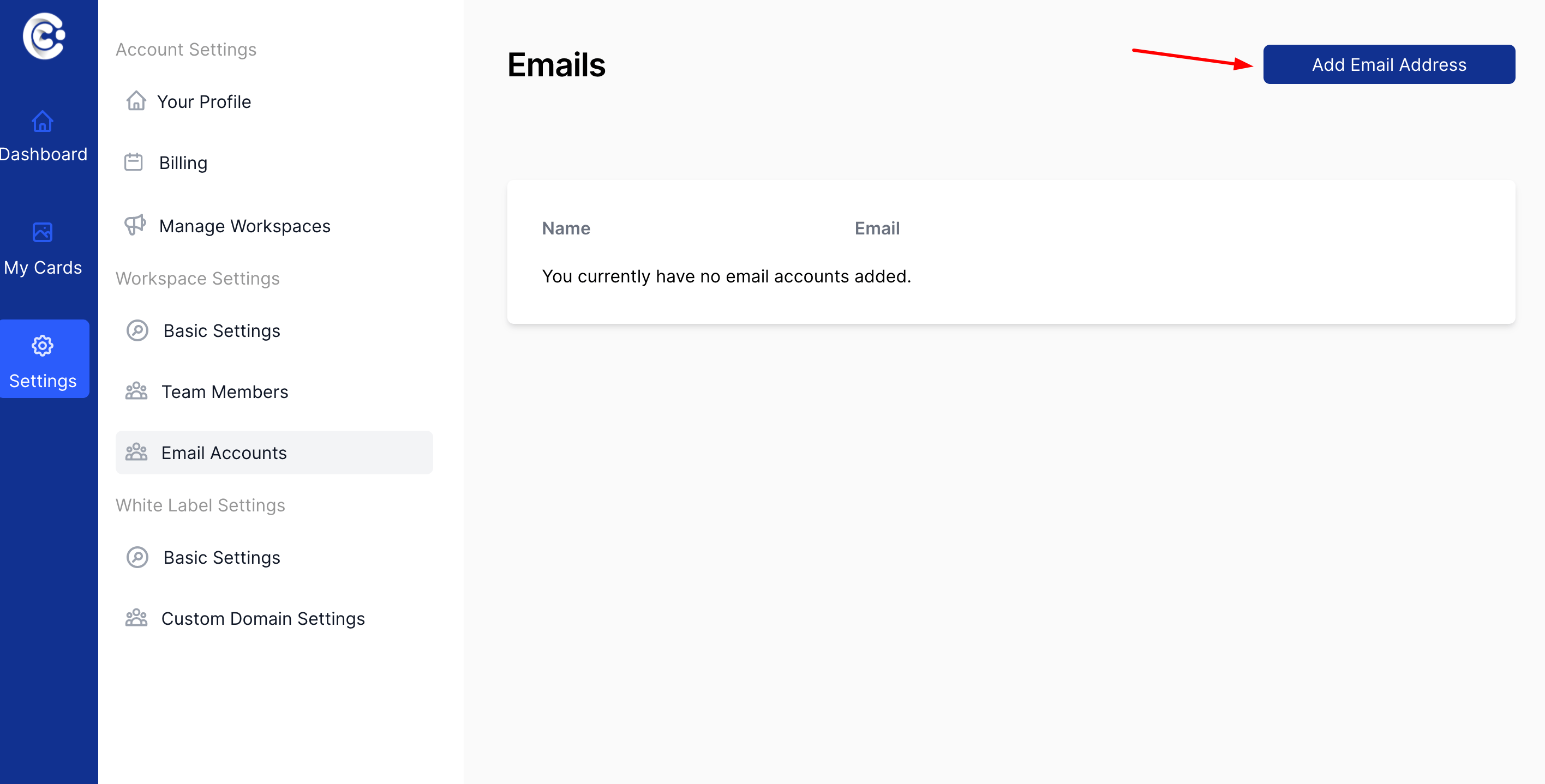 Add Email Account Add Email Account